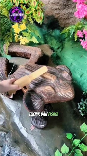 Bukan Cuma Katak—Hewan Kayu Ini Bisa Bersuara Mirip Aslinya! #shorts