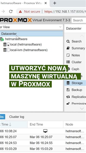 Jak przeprowadzić migrację maszyny wirtualnej z hiperwizora Hyper-V do ProxmoxVE #shorts #short