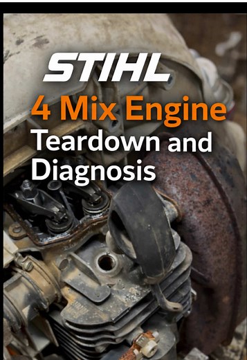 STIHL BR600 Leaf Blower Engine Teardown & Diagnosis