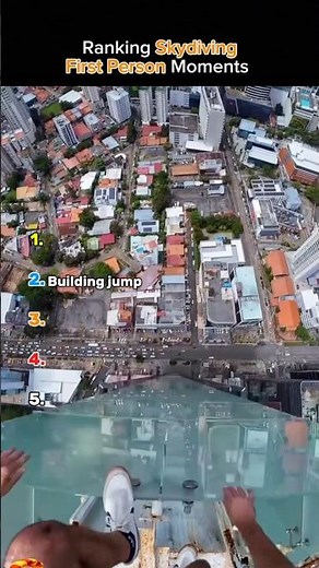 Ranking Skydiving Moments🫨