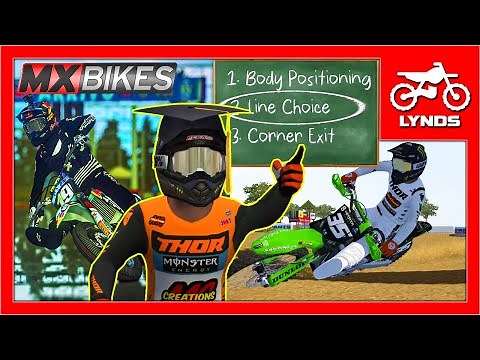The 3 KEYS to Faster Cornering in MX Bikes