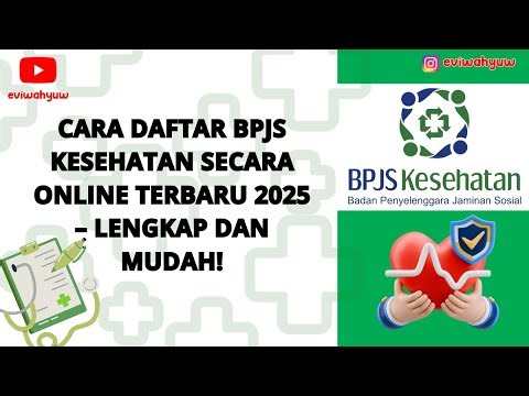 CARA DAFTAR BPJS KESEHATAN ONLINE 2025 MUDAH DAN CEPAT LEWAT HP TANPA HARUS DATANG KE KANTOR BPJS