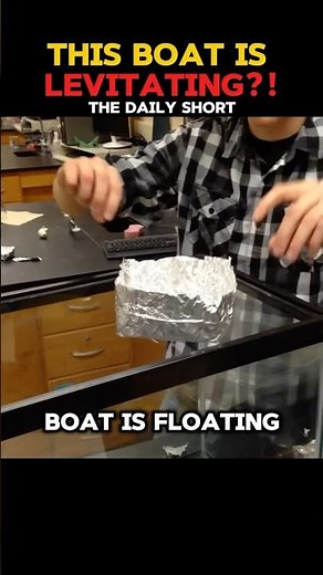 This Boat is LEVITATING?? - SF6 - Sulfur Hexafluoride - Deep Voice Gas