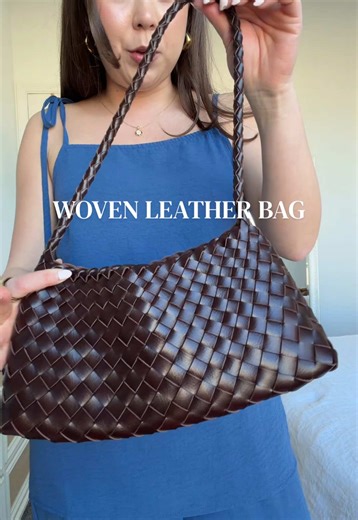 Incredible Quality Woven Leather Bag