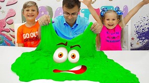 1.1M views · 10K reactions | Diana and Roma make a Giant slime | Tuday | Facebook