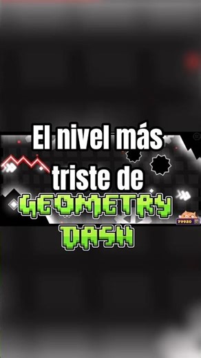 The saddest level in Geometry Dash 😞 #geometrydash #lisa #patonoob4 #sad