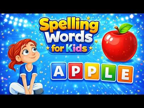 Learn How to Spell 3, 4 & 5 Letter Words | Spelling Words for Kids | Learn Spelling Words