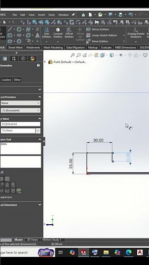 SolidWorks Sheet Metal | Easy Miter Flange Tutorial #solidworks #sheetmetal #cad #engineering