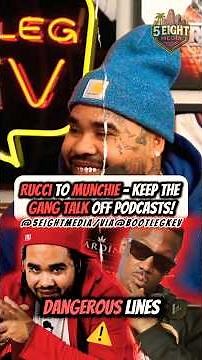 Rucci Calls Out Munchie B for Saying Too Much on Podcasts!