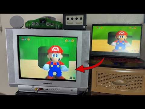 How to connect my laptop to an old TV