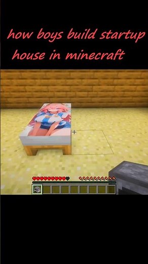 🧱 Funny Minecraft Starter House 😂