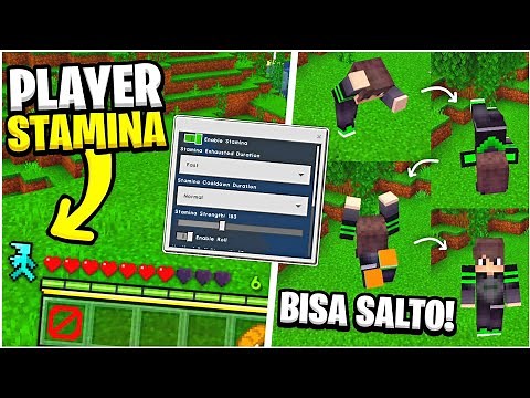 MINECRAFT TAPI ADA STAMINA, BISA SALTO & LOMPAT 3 BLOCK!