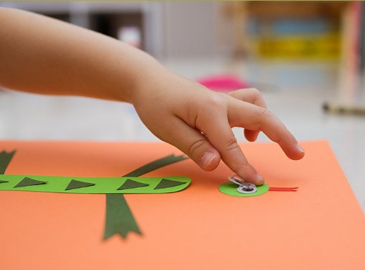 Printable Letter I Craft - I Is for Iguana