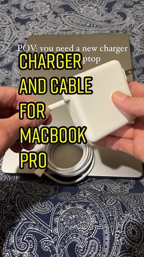 POV you need a new charger for your Macbook Pro #macbookpro #macbookcharger #applemacbook @apple and it fits easily in this backpack 👉@Nicholas Demski Reviews