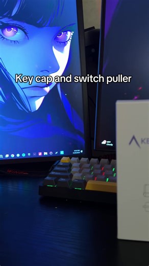 this key cap and switch puller put together it’s honestly amazing and super easy to use #christmasgift #christmasgifts #fyp #setupgaming #tech