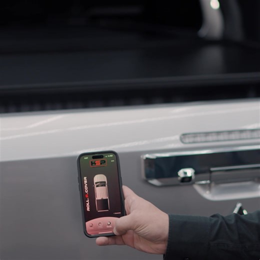 Controlled effortlessly by an app, touchpad or factory remote, our Roll R Cover 3.5 offers a seamless operation and advanced features like ladder rack compatibility and sports bar retention. | HSP 4x4 | Facebook