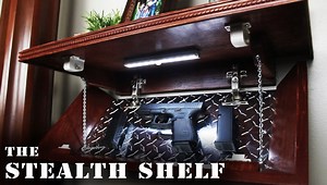 DIY Weapon Concealment Shelf