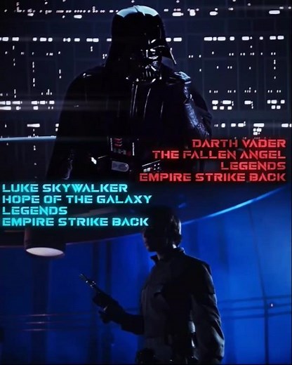 Darth Vader (ESB) VS Luke Skywalker (ESB) | Legends #starwars #shorts #trending