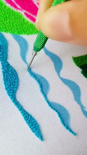 Watch This Satisfying Embroidery Trick!