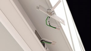 Juno UCES 36 Inch LED Under Cabinet Lighting, LED Kitchen Cabinet Light Fixture Hardwired, Dimmable, Damp Rated, Selectable Soft, Warm, Neutral White Light (UCES 36IN SWW6 90CRI WH M6)