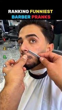 Ranking The Funniest Barber Prank Moments 💈😂 #shorts #barberprank #funny #pranks #viral
