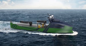 Ocean Infinity's first two high-tech ammonia-ready Armada ships head for Norway