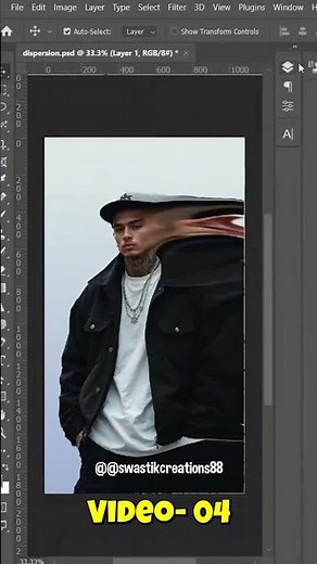 How to Create Dispersion Effect in Photoshop 2025 (Step by Step) #photoshop #reels #shorts
