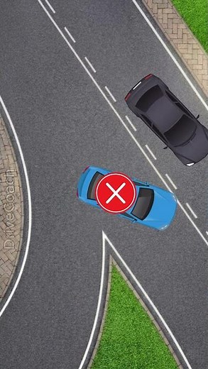 🚗 Never Turn in the Wrong Place | Road Marking Rules Explained #driving #dmv #tips #shorts #youtube