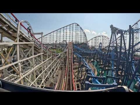 This Rollercoaster is over 100 years old ✨🎢😃 The Big Dipper On RIDE POV Blackpool Pleasure Beach ✨