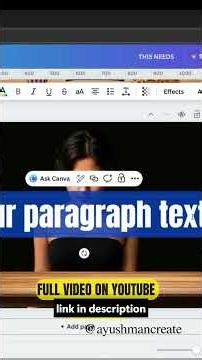 “Simple Canva Thumbnail That Gets Clicks 👀” #highctr #thumbnaildesign