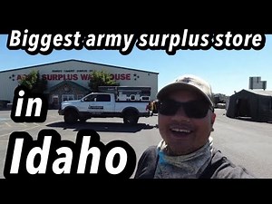 Road trip: Biggest Surplus Store in Idaho
