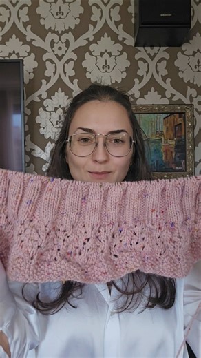 Knitting a Capelet! First time knitting in years and it's coming out so good, I love it #knitting