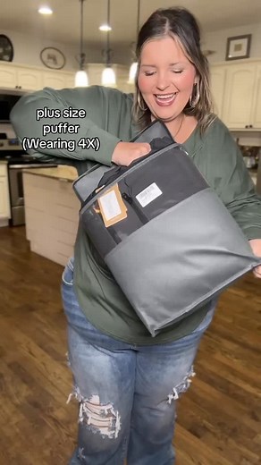 This plus size puffer jacket is PERFECT. Nice and long and warm! Not too bulky and fits up to a 5X. I sized up one to a 4X. Comment SHOP below to receive a DM with the link to this post on my LTK ⬇ https://liketk.it/5vS7r #ltkplussize | Cheyenne - Plus size fashion & mom life