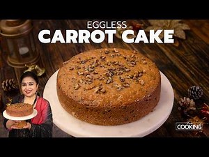 Eggless Carrot Cake in Kadai | No Oven, No Egg | Easy Homemade Cake
