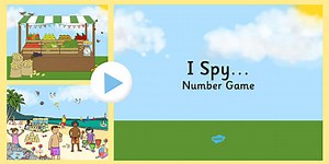 I Spy Number Game PowerPoint