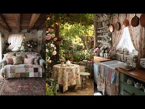 JOURNEY WITHIN RUSTIC Grandmacore Cottage 🌷 Patchwork Quilts Elegance & Countryside Charm HOME DECOR