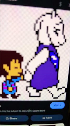 Toriel and frisk walking