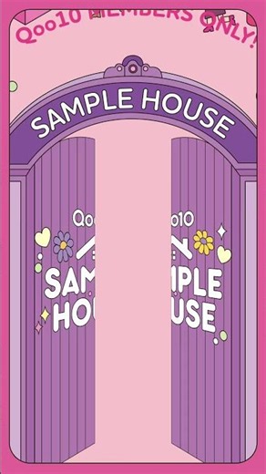 Qoo10 SAMPLE HOUSE🏡💕10月1日(木)オープン✨