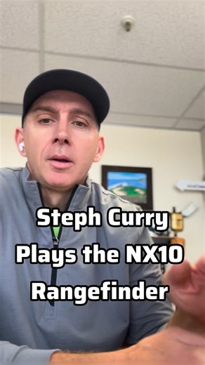 #stephcurry plays the nx10 rangefinder from #precisionprogolf. Custom #30 @stephencurry30 rangefinder. | Precision Pro Golf | Facebook