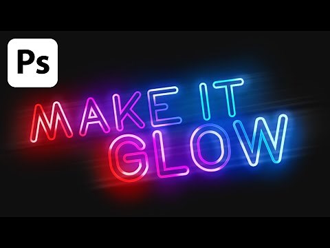 Photoshop: Neon Glow Text Effect Tutorial [11]