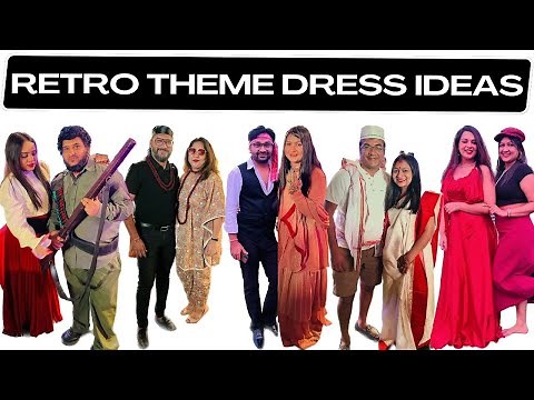 How To Dress up for a Retro Bollywood Theme Party | RECREATED FAMOUS BOLLYWOOD LOOKS | Bollywood Day