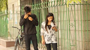 Touching Strangers Waist😍 by aatif prankster | Muskrate Raho