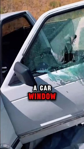 Can this spark plug ceramic actually break a window? 🤯#shorts