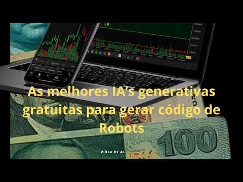 ✅As melhores IA's generativas gratuitas para gerar código de Robots-Vídeo Nr 41 Bovespa B3 com Linux