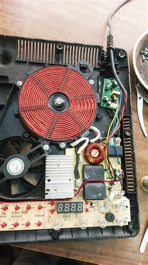 Dead Induction Cooker Easy to Repair #inductionrepair #noheat #repair