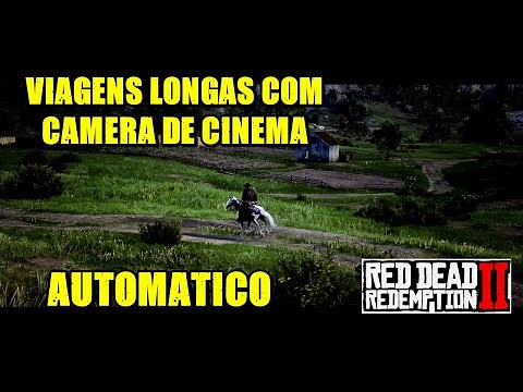 COMO ATIVAR CAMERA MODO CINEMA NO PC JOGANDO COM CONTROLE EM - RED DEAD REDEMPTION 2