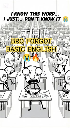 POV: When you forget how to spell "THE" during an exam || STICKMAN #stickman #animation #shorts