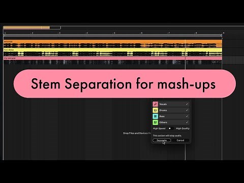 Ableton Live Tips: Stem Separation