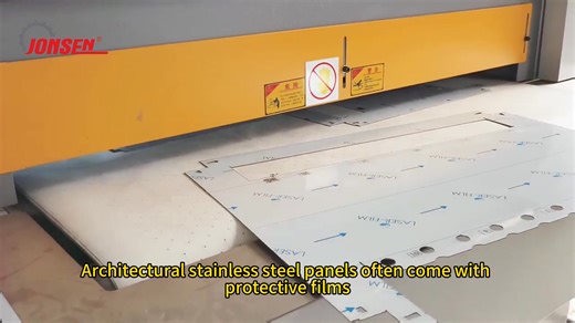 Processing filmed stainless steel for architecture? One scratch = costly rework. That’s why top fabricators use JONSEN SGP1300: ✅ Safe for decorative films ✅ Perfect for elevator panels and building cladding ✅ Smart auto-thickness detection ✅ Smooth edge rounding with no surface damage Built to protect your product and your brand. 🎥 Ask for a demo today. #edgerounding #deburring #metalfinishing #elevator #cladding #facade #interior #architecture #construction #building #infrastructure #decorati