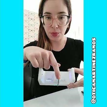Teste a proteção UV e a Luz Azul nociva do seu óculos aqui na Ótica Martinez Ramos